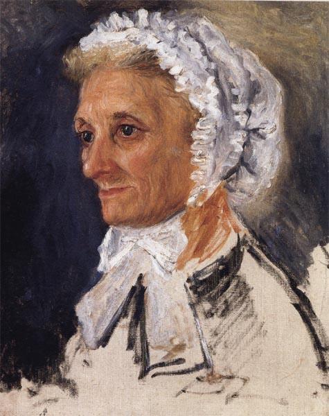 Pierre Renoir Portrait of the Artist's Mother Sweden oil painting art